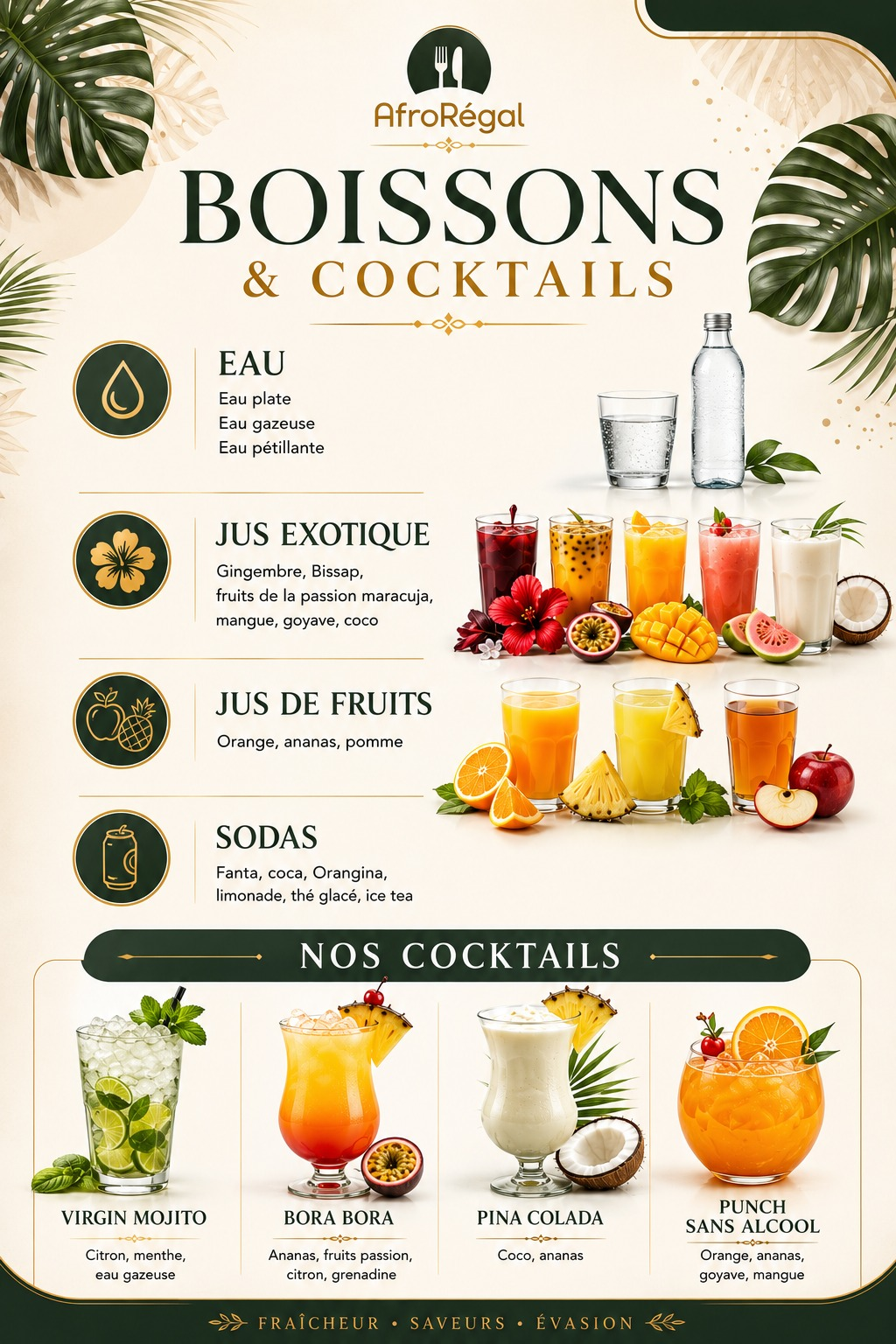 BOISSON & COCKTAILS